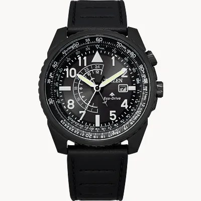 Promaster Nighthawk Black Dial Leather Strap BJ7135-02E Promaster Nighthawk Black Dial Leather Strap BJ7135-02E
